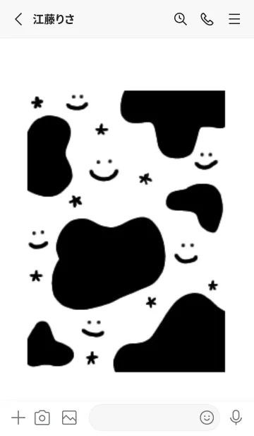 [LINE着せ替え] my cute patternの画像2