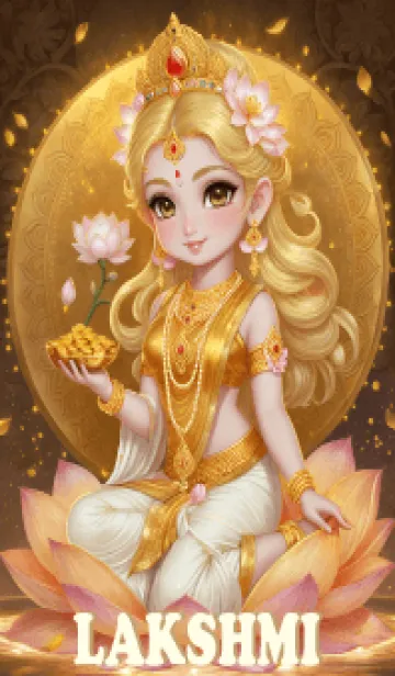 [LINE着せ替え] Lakshmi, wealth beyond the sky(JP)の画像1