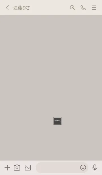 [LINE着せ替え] 大人お洒落カラー。の画像2