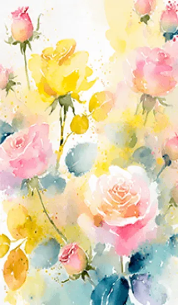 [LINE着せ替え] 薔薇(バラ)の花の着せかえ(R4147)の画像1