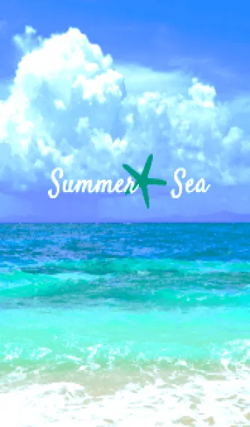 [LINE着せ替え] サマー・シー 5の画像1