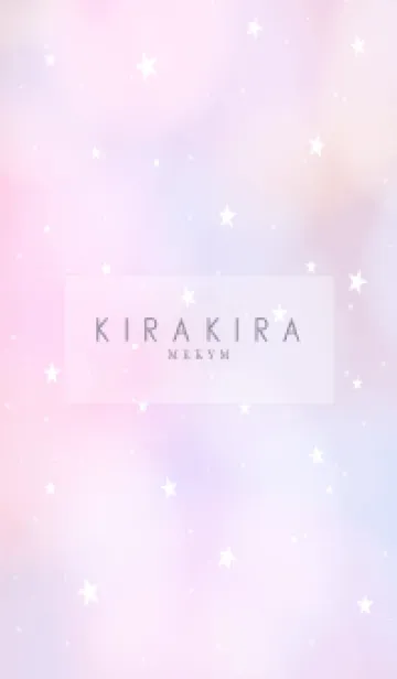 [LINE着せ替え] YUMEKAWAII - KIRAKIRA STAR PINK 15の画像1