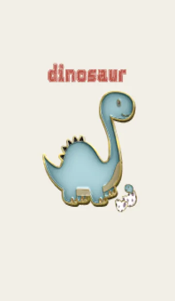 [LINE着せ替え] dinosaur Enamel Pin 28の画像1