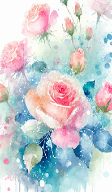 [LINE着せ替え] 薔薇(バラ)の花の着せかえ(R4151)の画像1