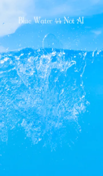 [LINE着せ替え] Blue Water 44 Not AIの画像1