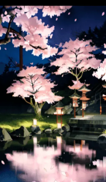 [LINE着せ替え] 桜花繚乱 #EZHJ123。の画像1