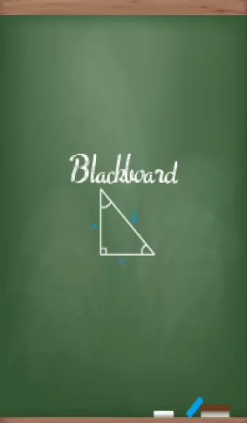 [LINE着せ替え] Blackboard Simple..18の画像1