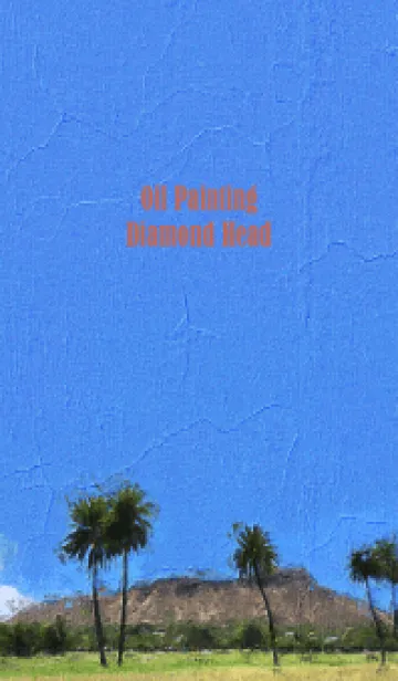 [LINE着せ替え] Oil Painting Diamond Head 83の画像1