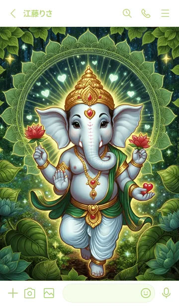 [LINE着せ替え] Ganesha, wealthy, prosperous,wealthy(JP)の画像2