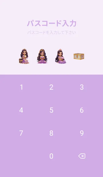 [LINE着せ替え] Purple Lakshmi  Win Lottery & Rich (JP)の画像4