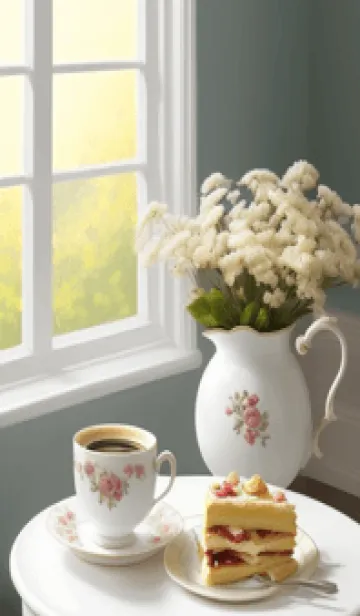 [LINE着せ替え] 午後のコーヒータイム RJbVZの画像1