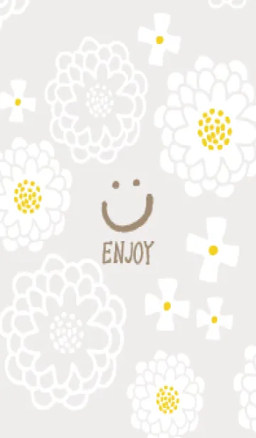 [LINE着せ替え] 白い花 ダンス10の画像1