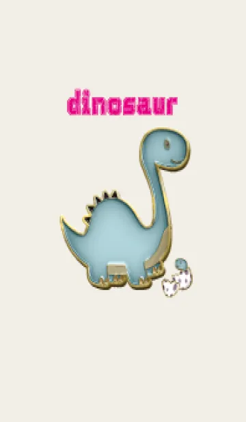 [LINE着せ替え] dinosaur Enamel Pin 29の画像1