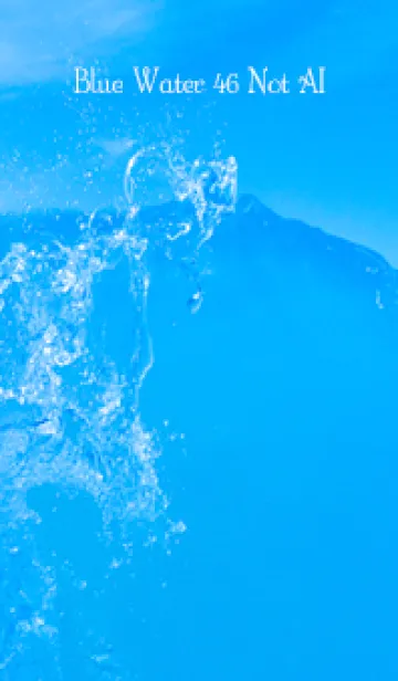 [LINE着せ替え] Blue Water 46 Not AIの画像1