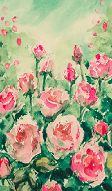 [LINE着せ替え] 薔薇(バラ)の花の着せかえ(R4166)の画像1