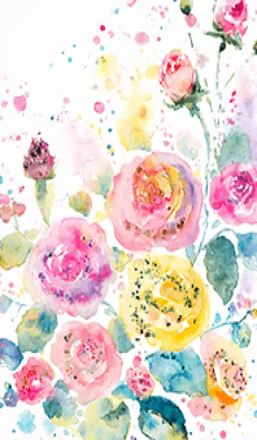 [LINE着せ替え] 薔薇(バラ)の花の着せかえ(R4175)の画像1