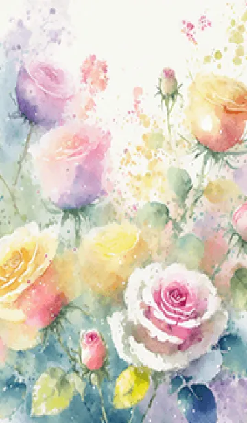 [LINE着せ替え] 薔薇(バラ)の花の着せかえ(R4176)の画像1