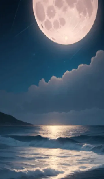 [LINE着せ替え] 月光 海 lJYBiの画像1