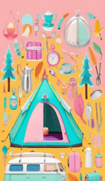 [LINE着せ替え] キャンプピクニック uZSDLの画像1