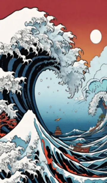 浮世绘 海 jaJrcの着せ替えメイン画像