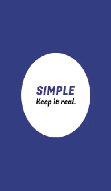 [LINE着せ替え] シンプル -Keep it real.- 15の画像1