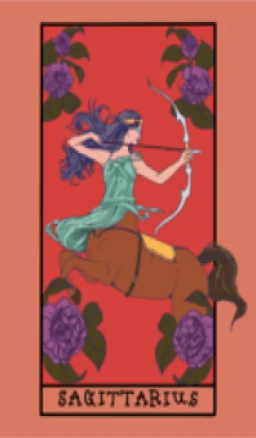 [LINE着せ替え] Sagittarius Tarotの画像1