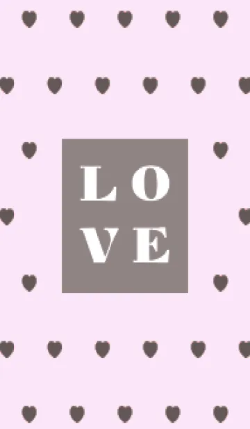 [LINE着せ替え] ラブ ミニ ハート 32の画像1