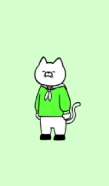 [LINE着せ替え] 水兵にゃん05.の画像1