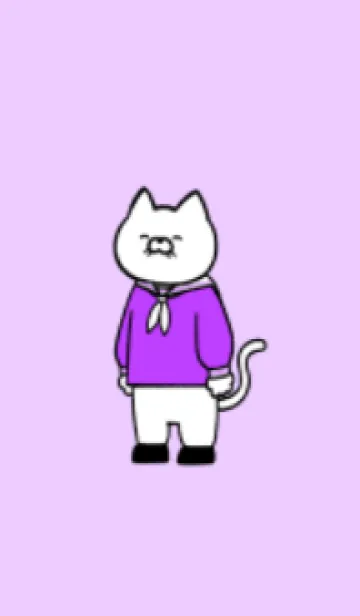 [LINE着せ替え] 水兵にゃん08.の画像1