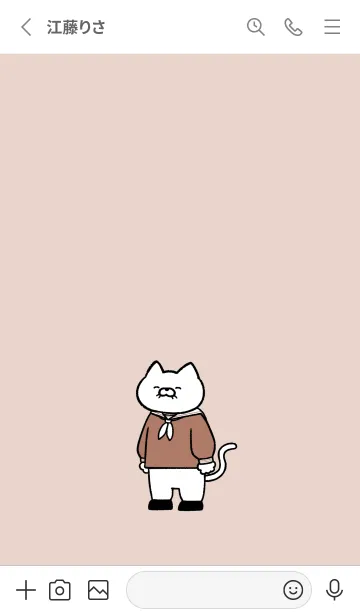 [LINE着せ替え] 水兵にゃん12.の画像2