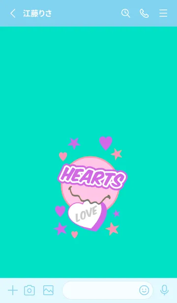 [LINE着せ替え] ラブ スマイル ポップ 26の画像2