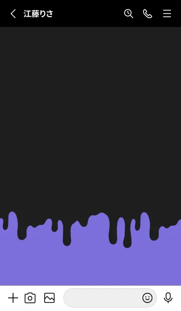 [LINE着せ替え] シンプル ドリップ アイコン 16の画像2