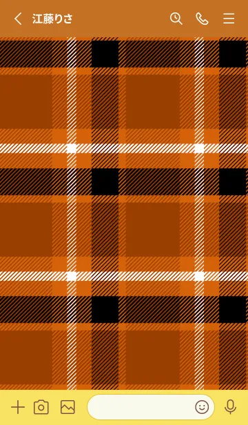 [LINE着せ替え] チェック ハート /28の画像2