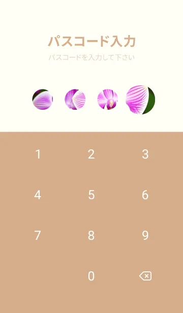 [LINE着せ替え] 蝶々 蘭 mmOMYの画像4