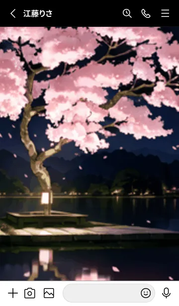 [LINE着せ替え] 桜花繚乱 #EaCLS011。の画像2